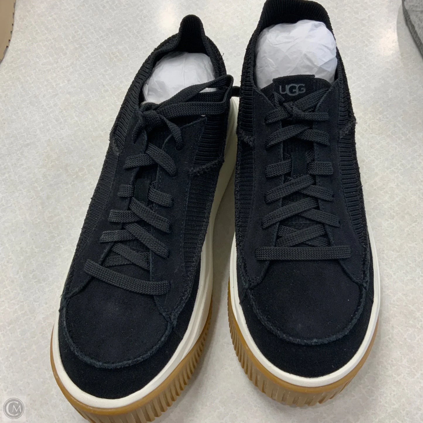 Shoes Sneakers By Ugg In Black, Size: 11