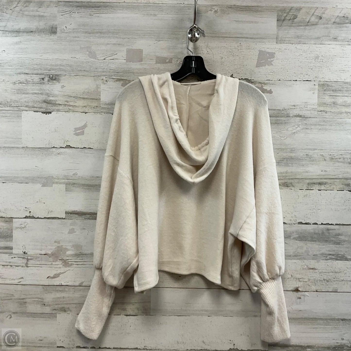 Sweater By Zenana In Cream, Size: S