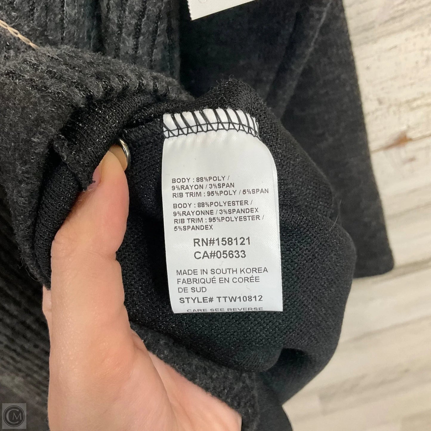 Sweater By Trisha Tyler In Black, Size: 2x