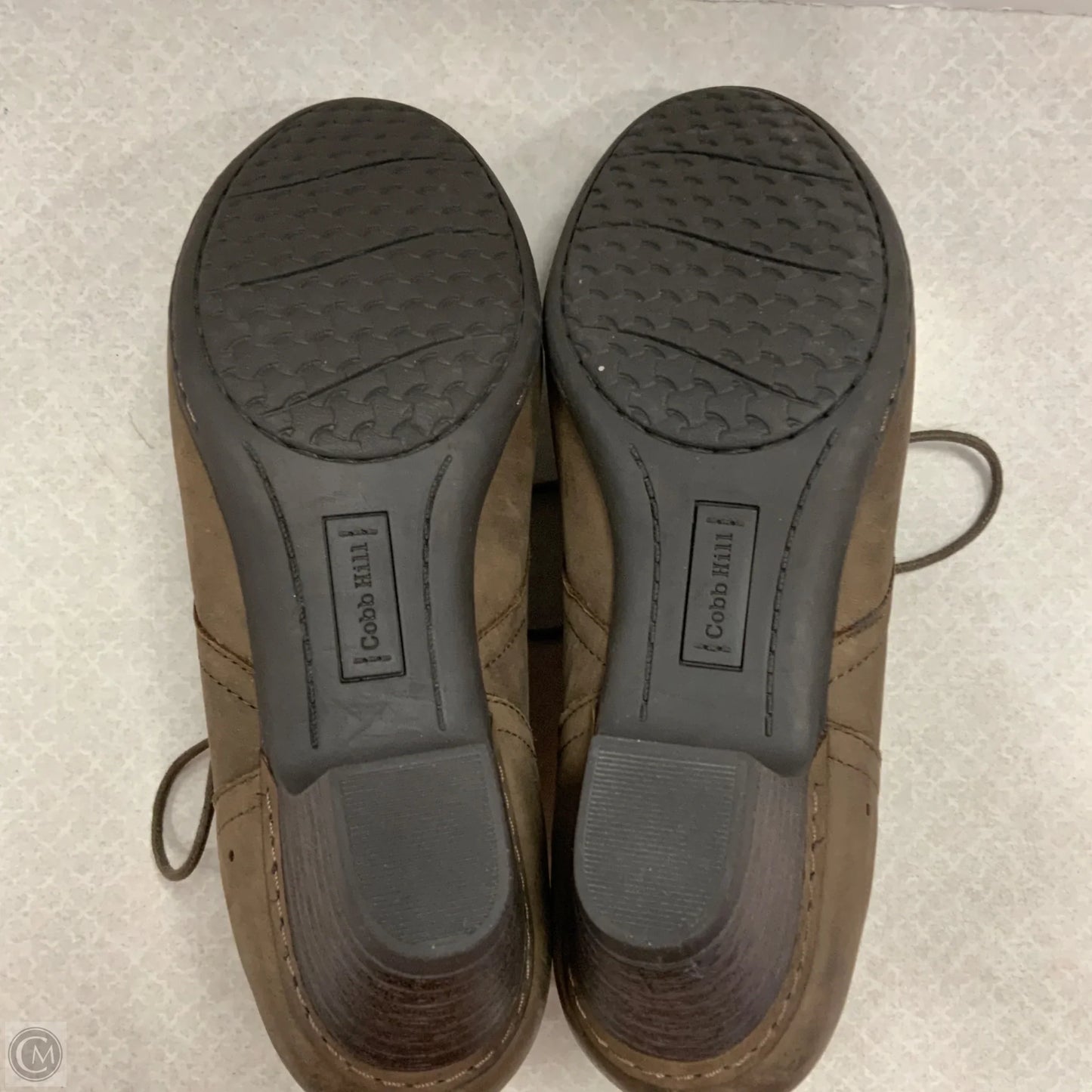 Boots Ankle Heels By Cobb Hill In Brown, Size: 8.5