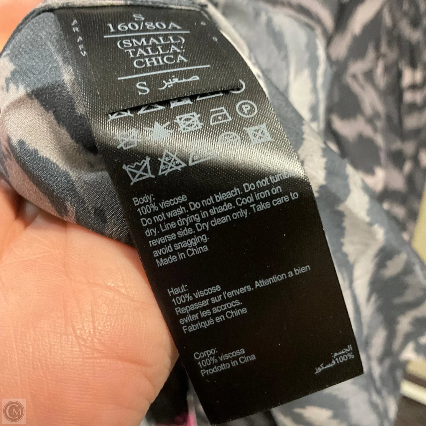 Top Long Sleeve Designer By All Saints In Black, Size: S