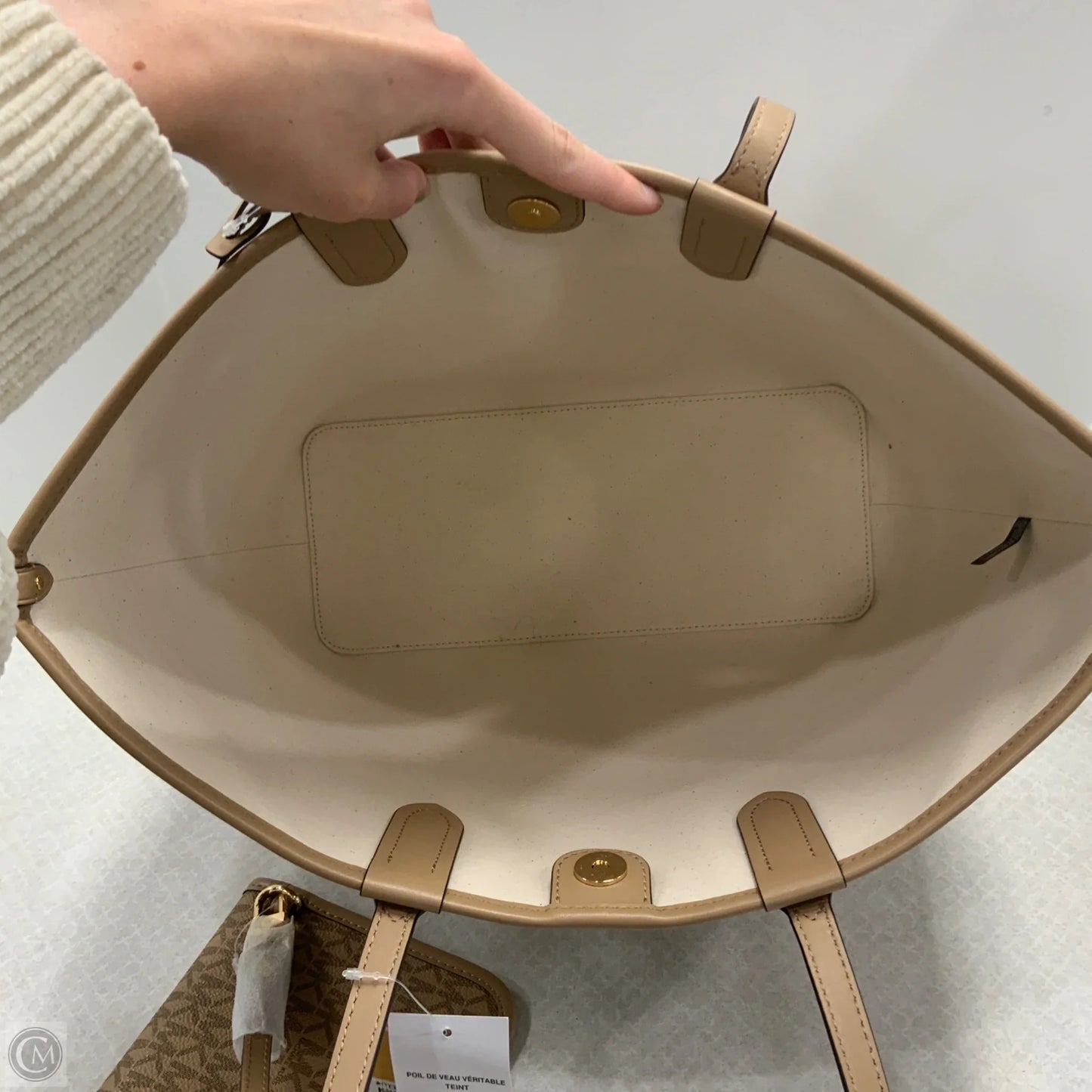 Handbag Designer By Michael Kors, Size: Large