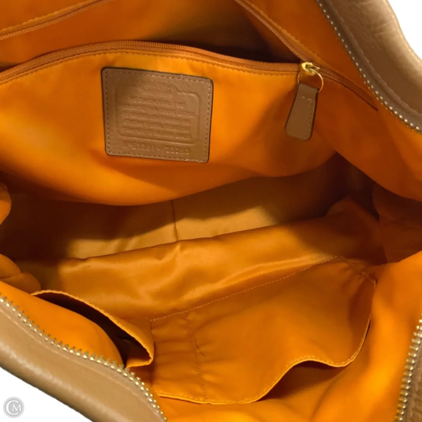 Handbag Designer By Coach, Size: Large