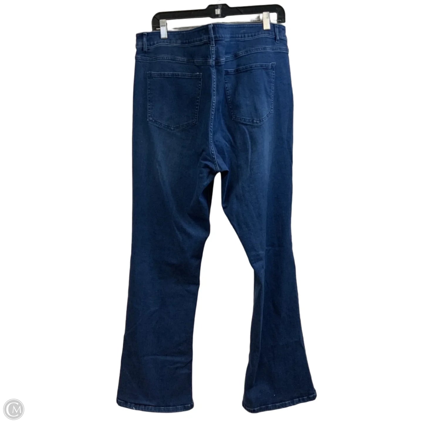Jeans Flared By J. Jill In Blue Denim, Size: 18 Tall