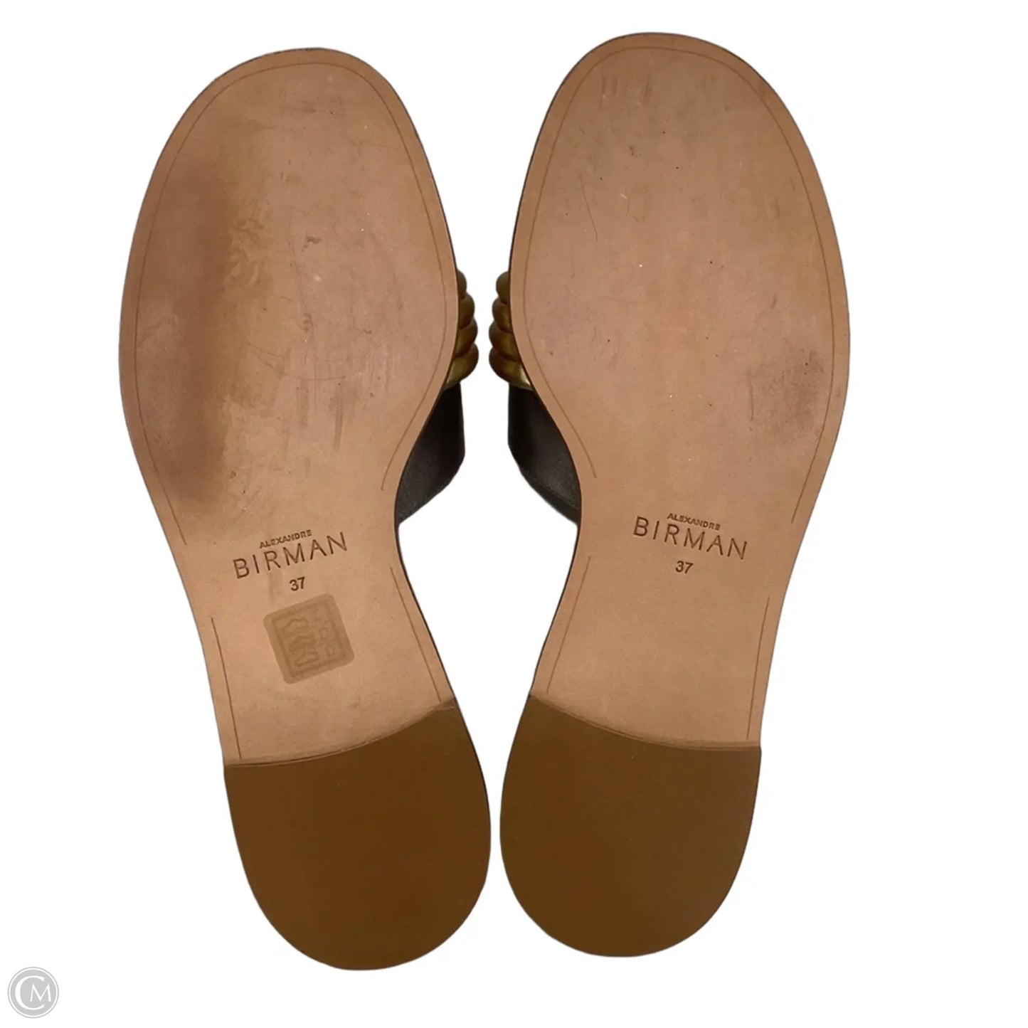 Sandals Flats By Alexandre Birman In Gold, Size: 8