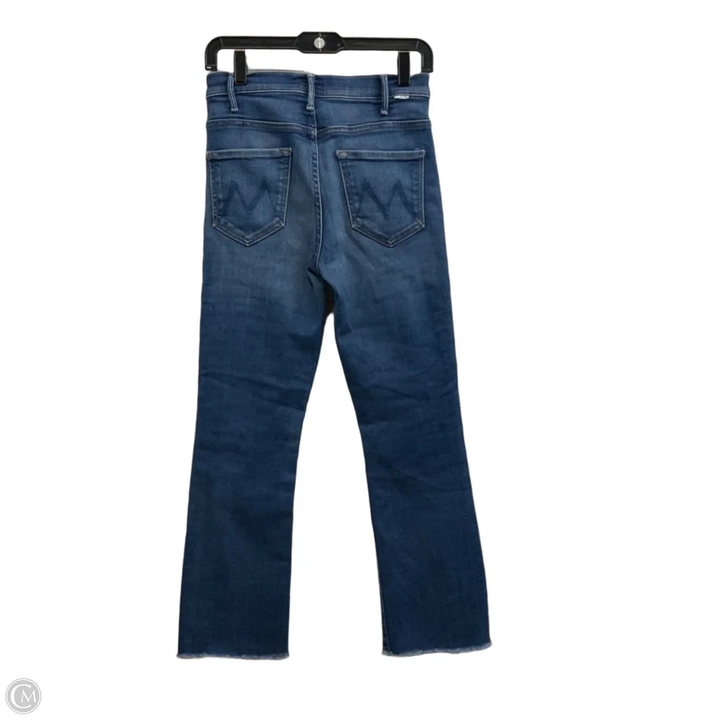 Jeans Wide Leg By Mother In Blue Denim, Size: 4