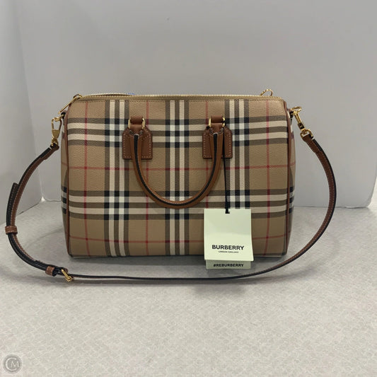 Handbag Luxury Designer By Burberry, Size: Medium