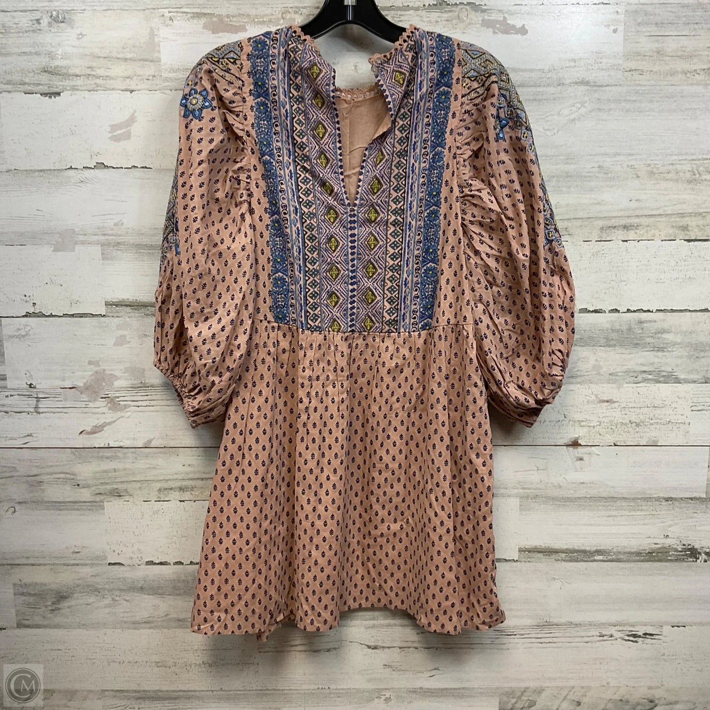 Dress Casual Short By Anthropologie In Beige, Size: S