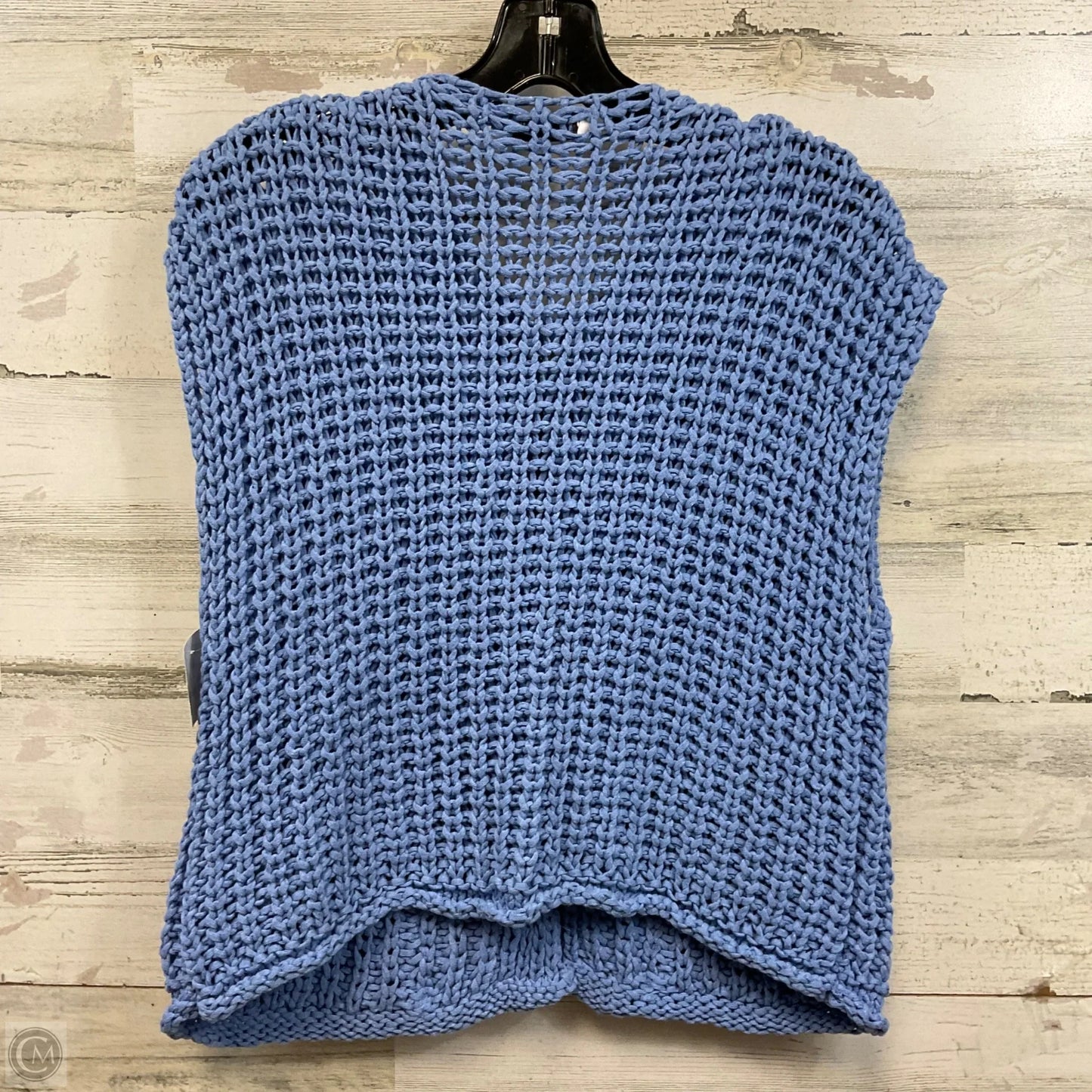Sweater Cardigan By Zara In Blue, Size: M
