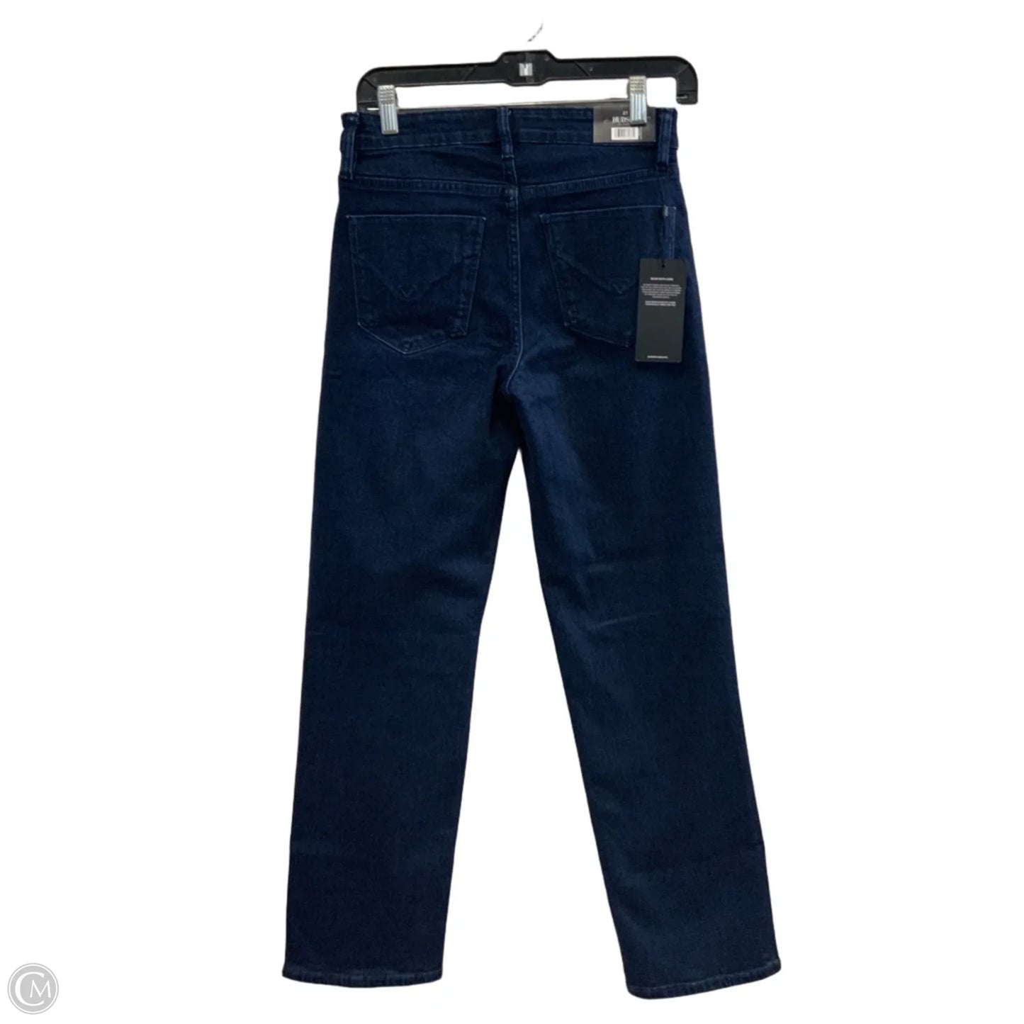 Jeans Straight By Hudson In Blue Denim, Size: 4