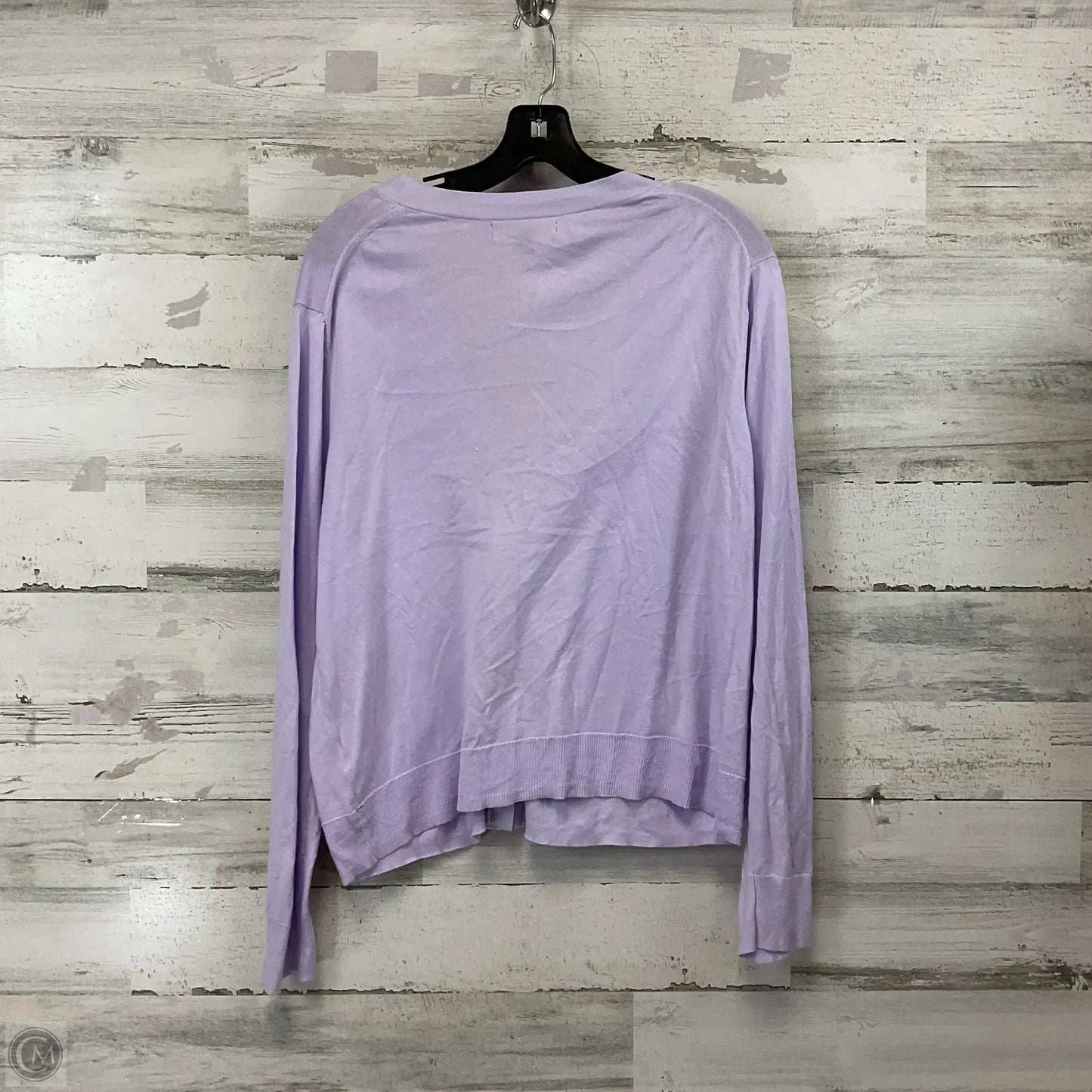 Cardigan By Banana Republic In Purple, Size: Xl