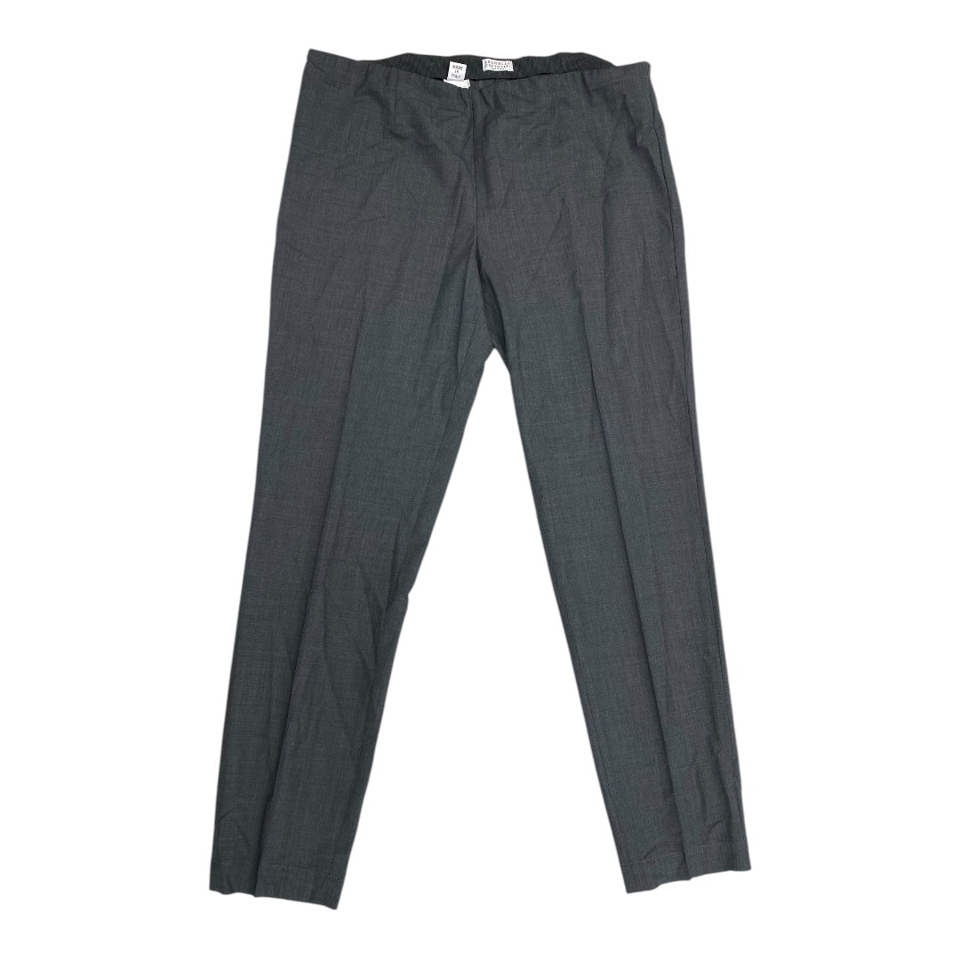 Pants Designer By Cma In Grey, Size:12