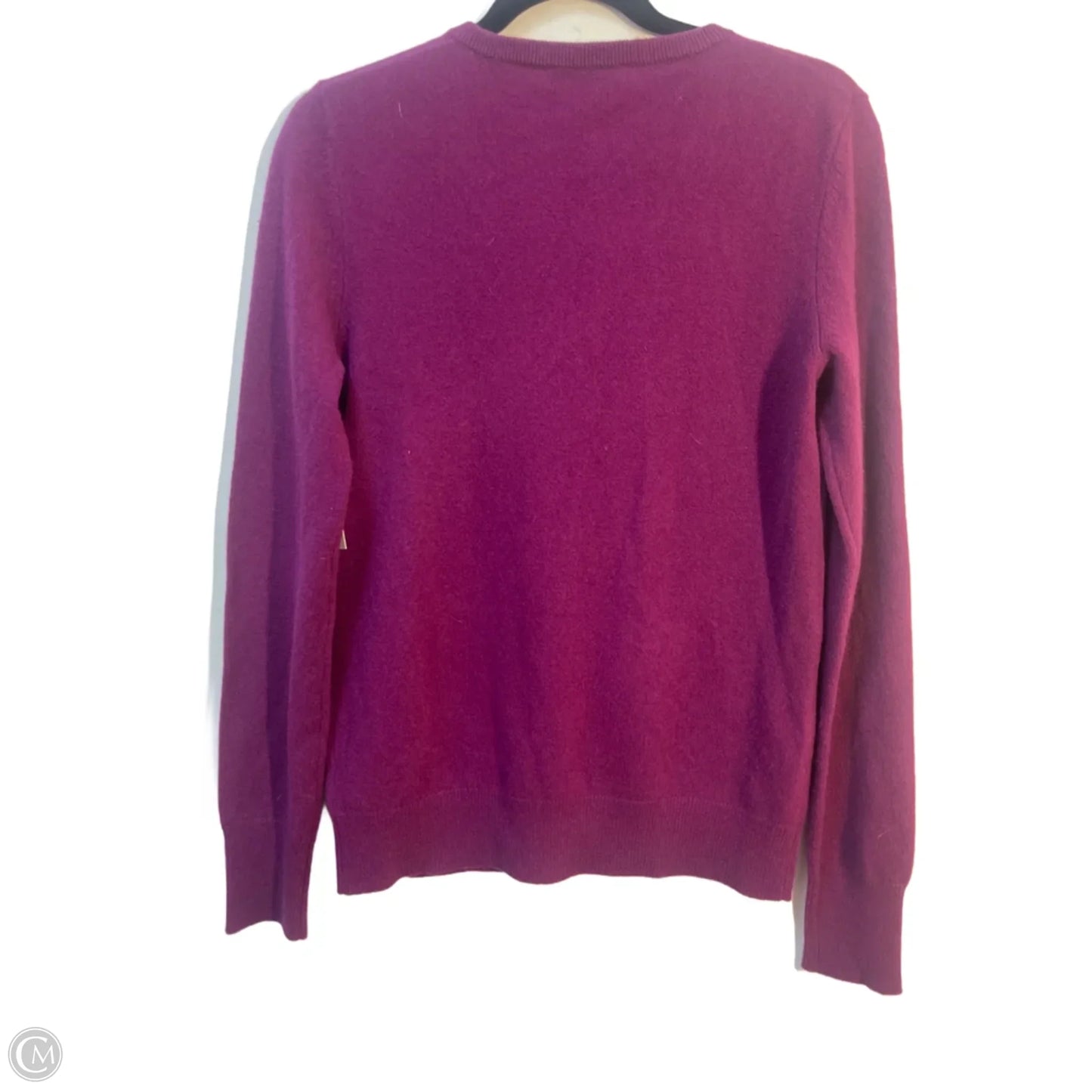 Sweater Cashmere By Equipment In Purple, Size: S