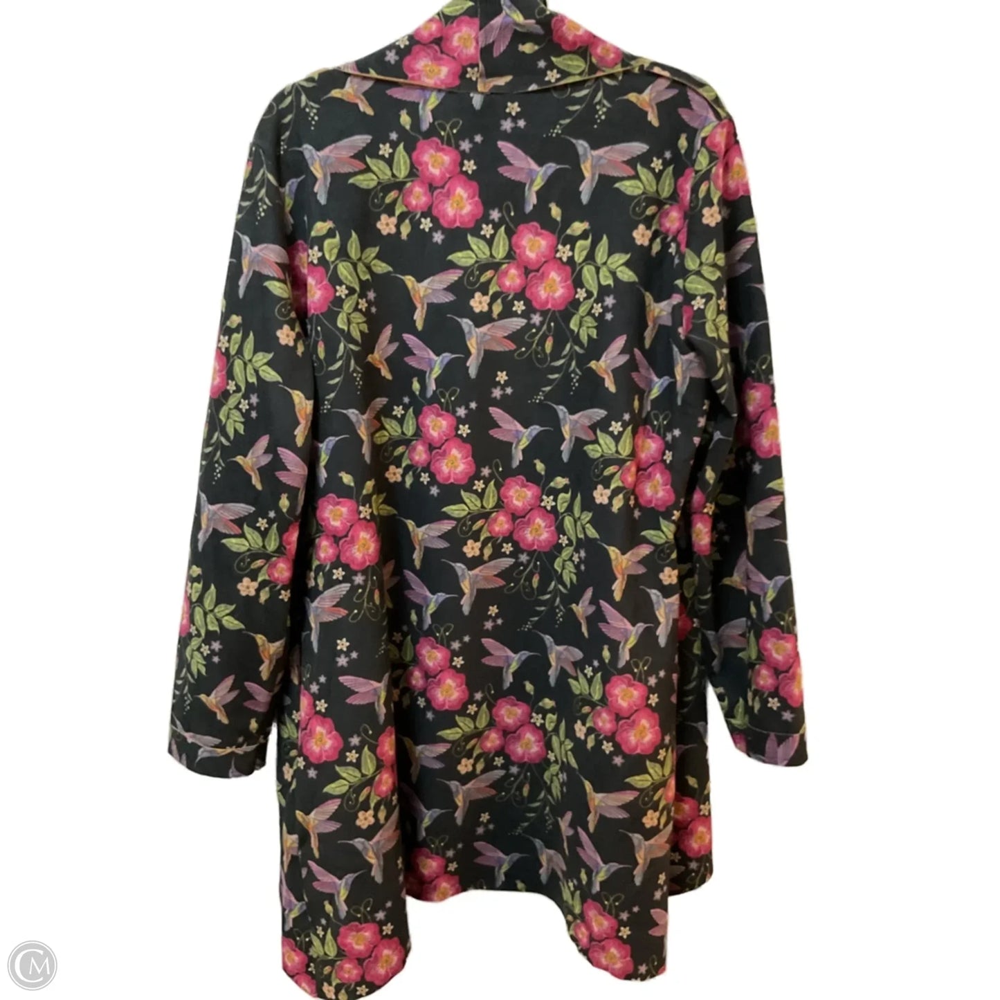 Cardigan By Clothes Mentor In Animal Print, Size: Xl