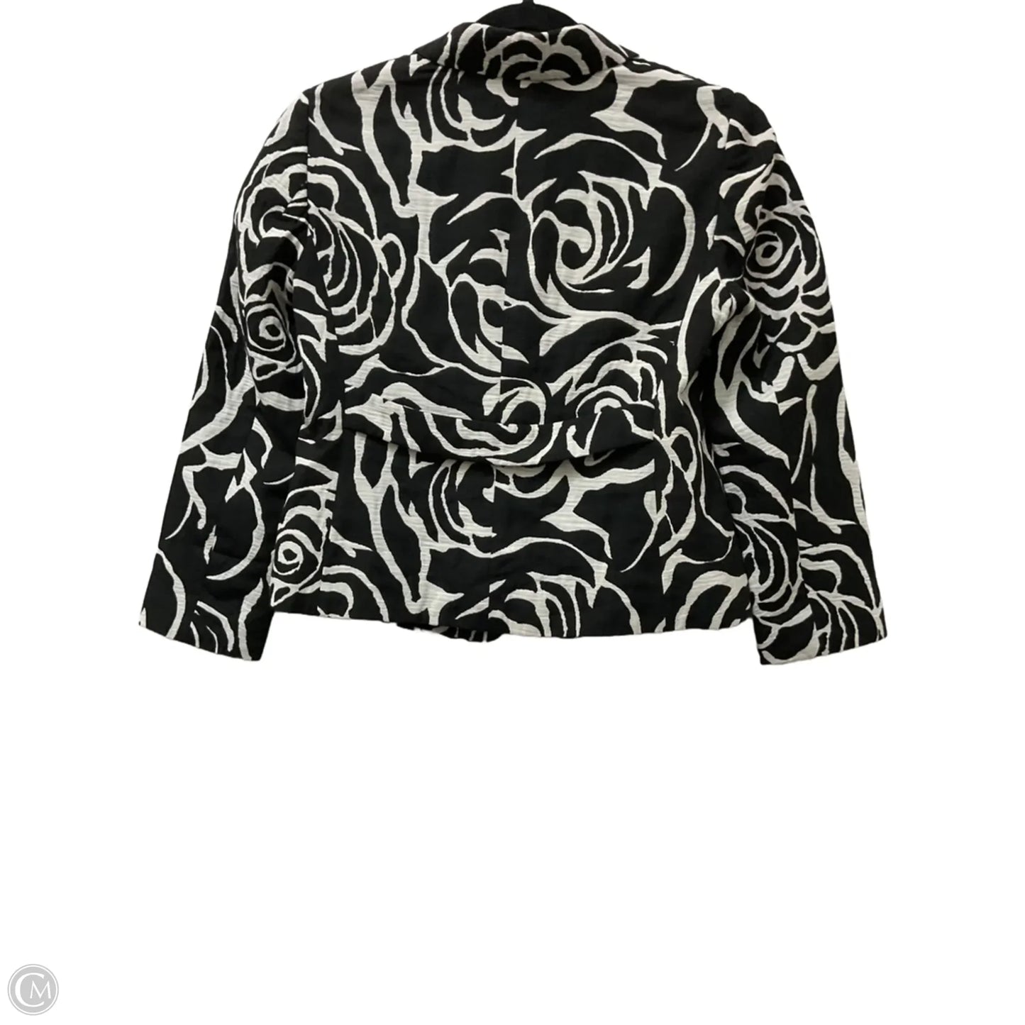 Blazer By Ann Taylor In Black & White, Size: M