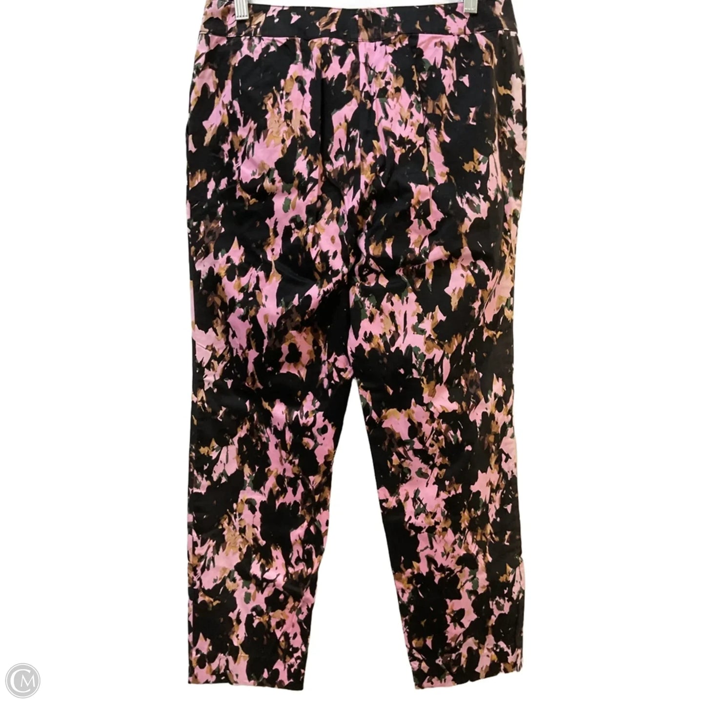 Pants Luxury Designer By St John Collection In Black & Pink, Size: 8