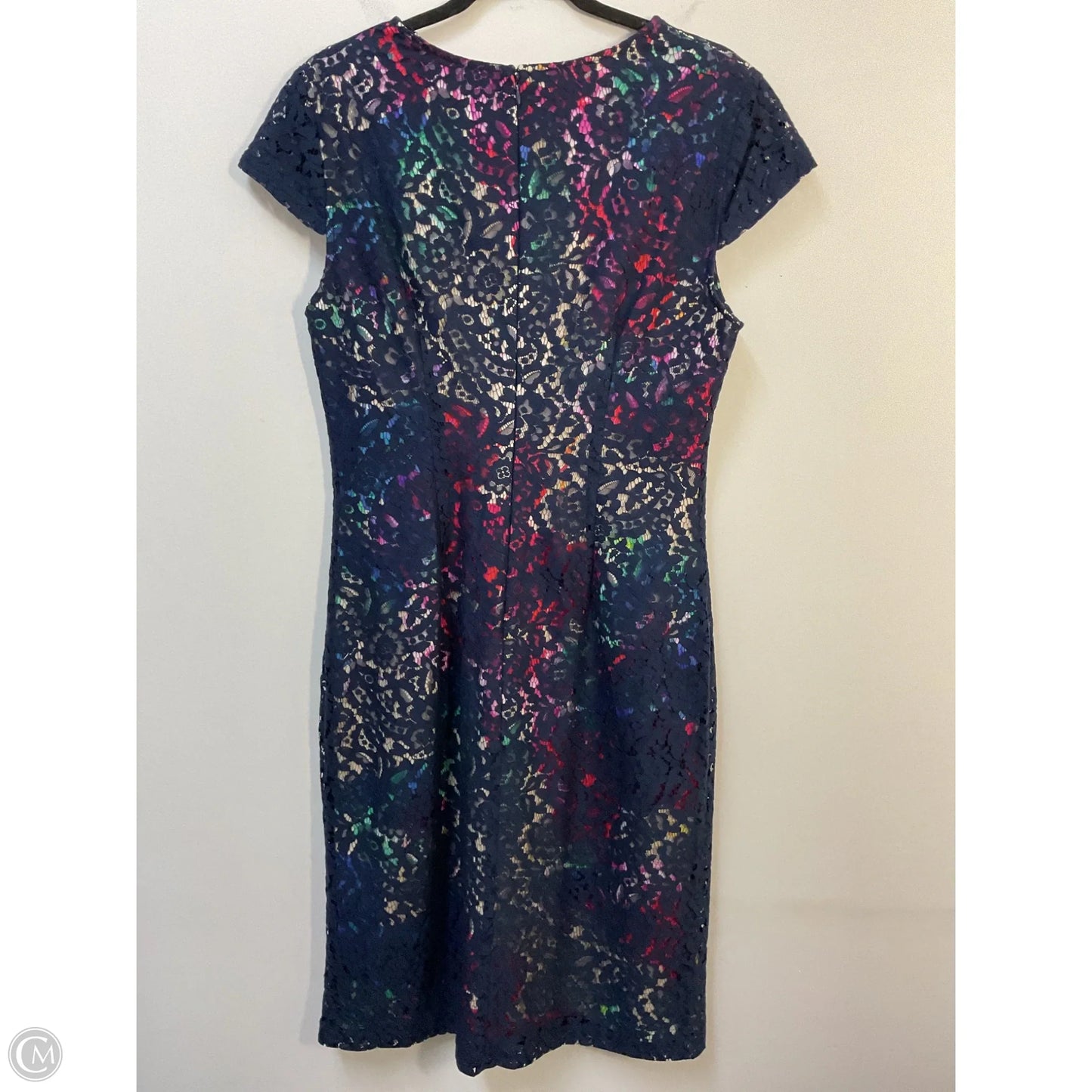 Dress Party Midi By Betsey Johnson In Navy, Size: 12