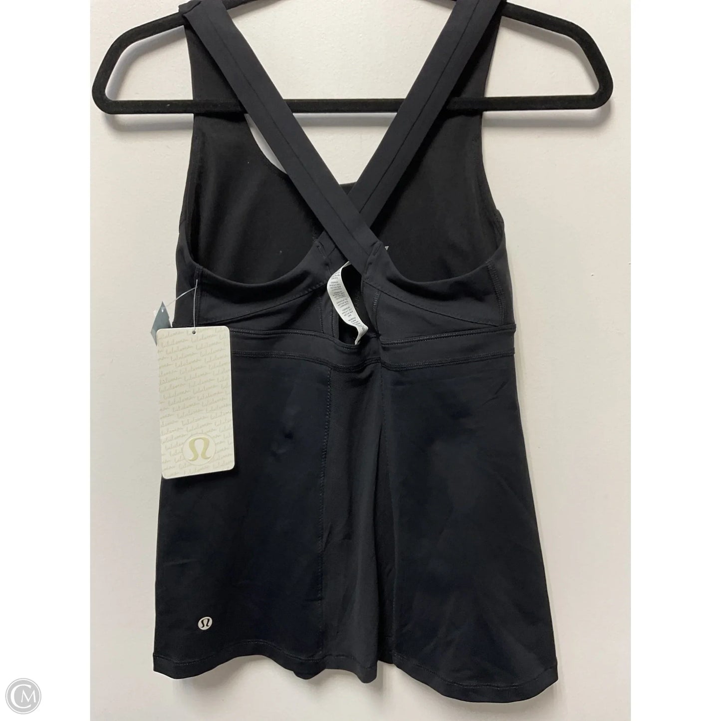 Athletic Tank Top By Lululemon In Black, Size: 8
