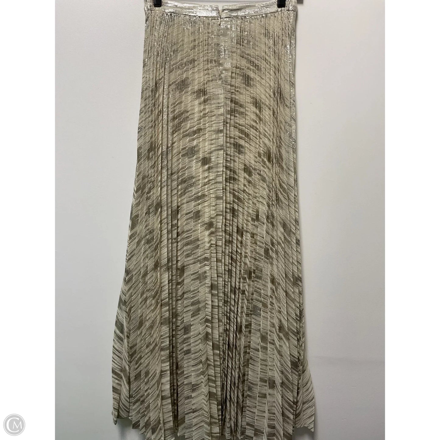 Skirt Maxi By Moulinette Soeurs In Silver & Tan, Size: 2