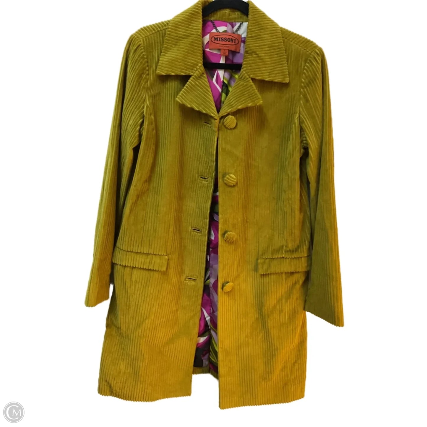 Coat Other By Missoni For Target In Chartreuse, Size: S