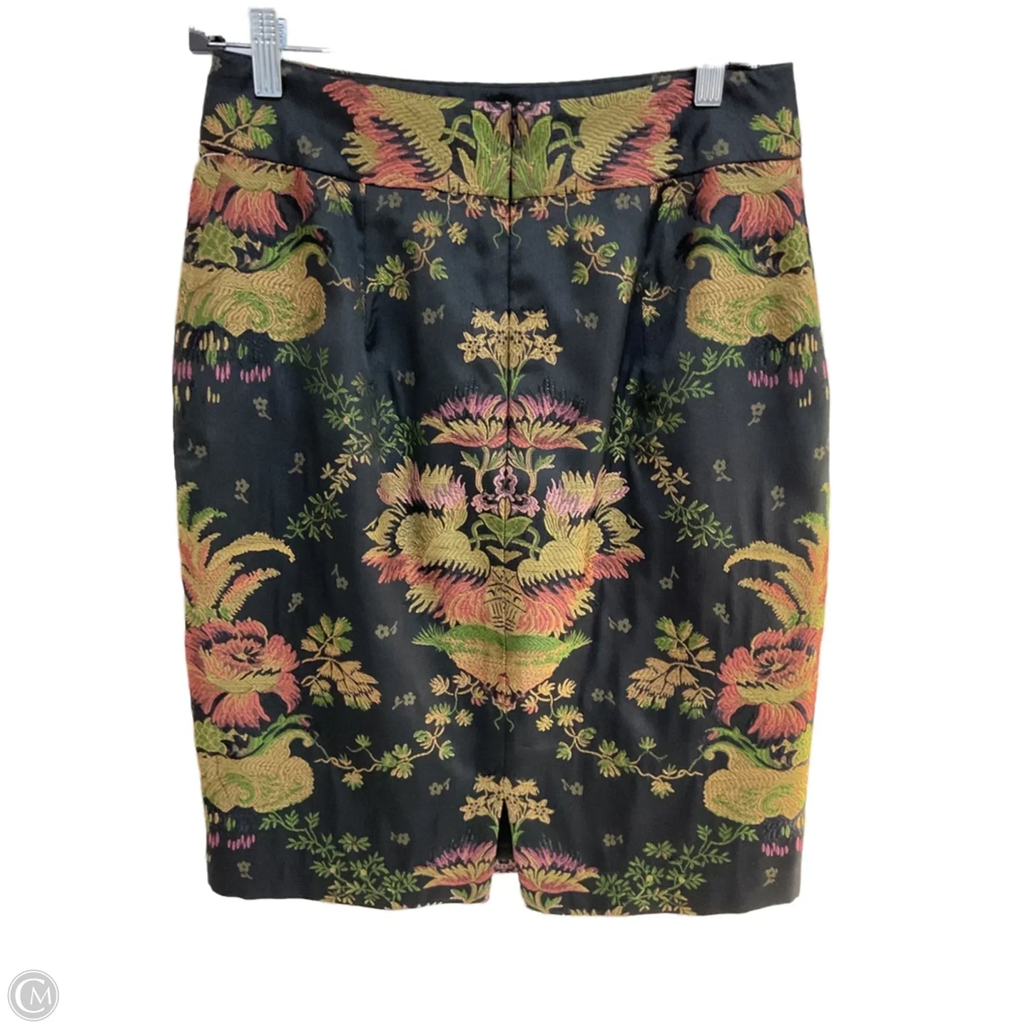 Skirt Maxi By Cabi In Black & Gold, Size: 6