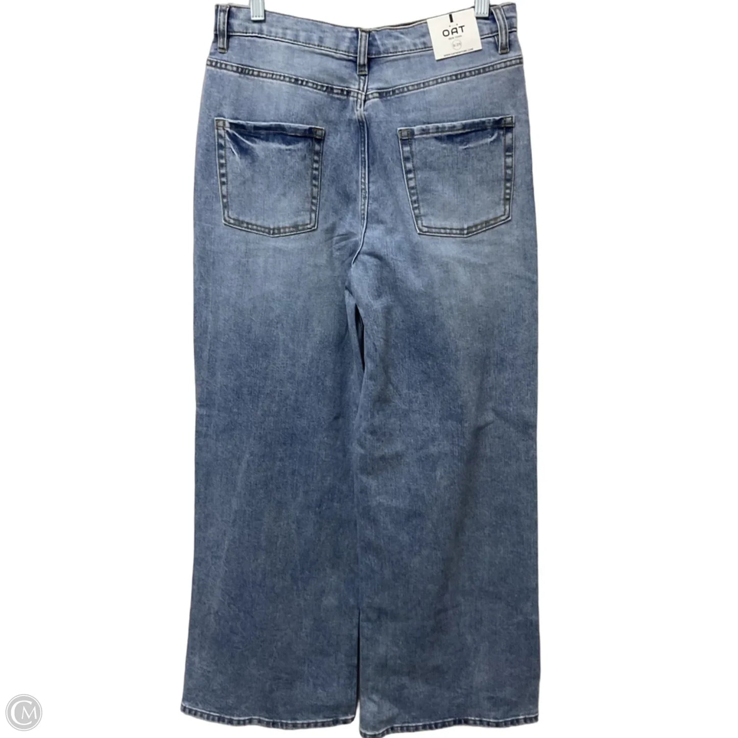 Jeans Wide Leg By Oat In Blue Denim, Size: 8