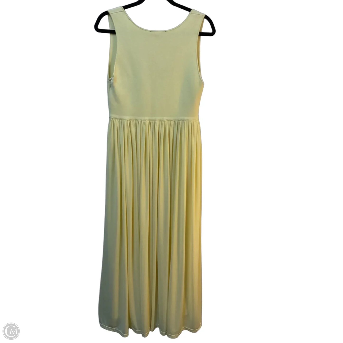 Dress Casual Maxi By Ann Taylor In Yellow, Size: L