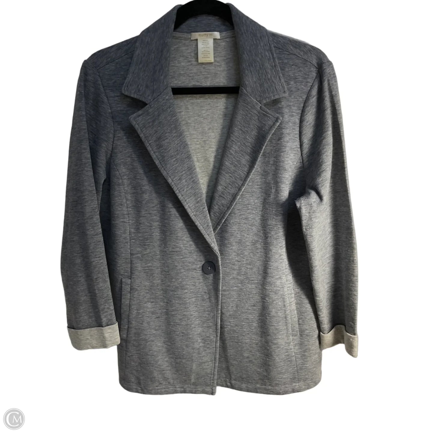Blazer By Matty M In Blue, Size: Xl