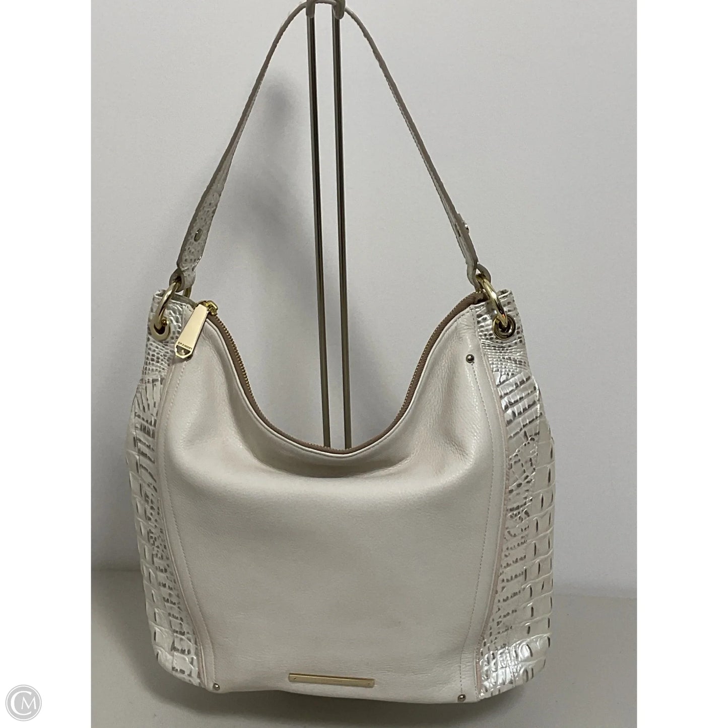 Handbag Designer By Brahmin, Size: Large