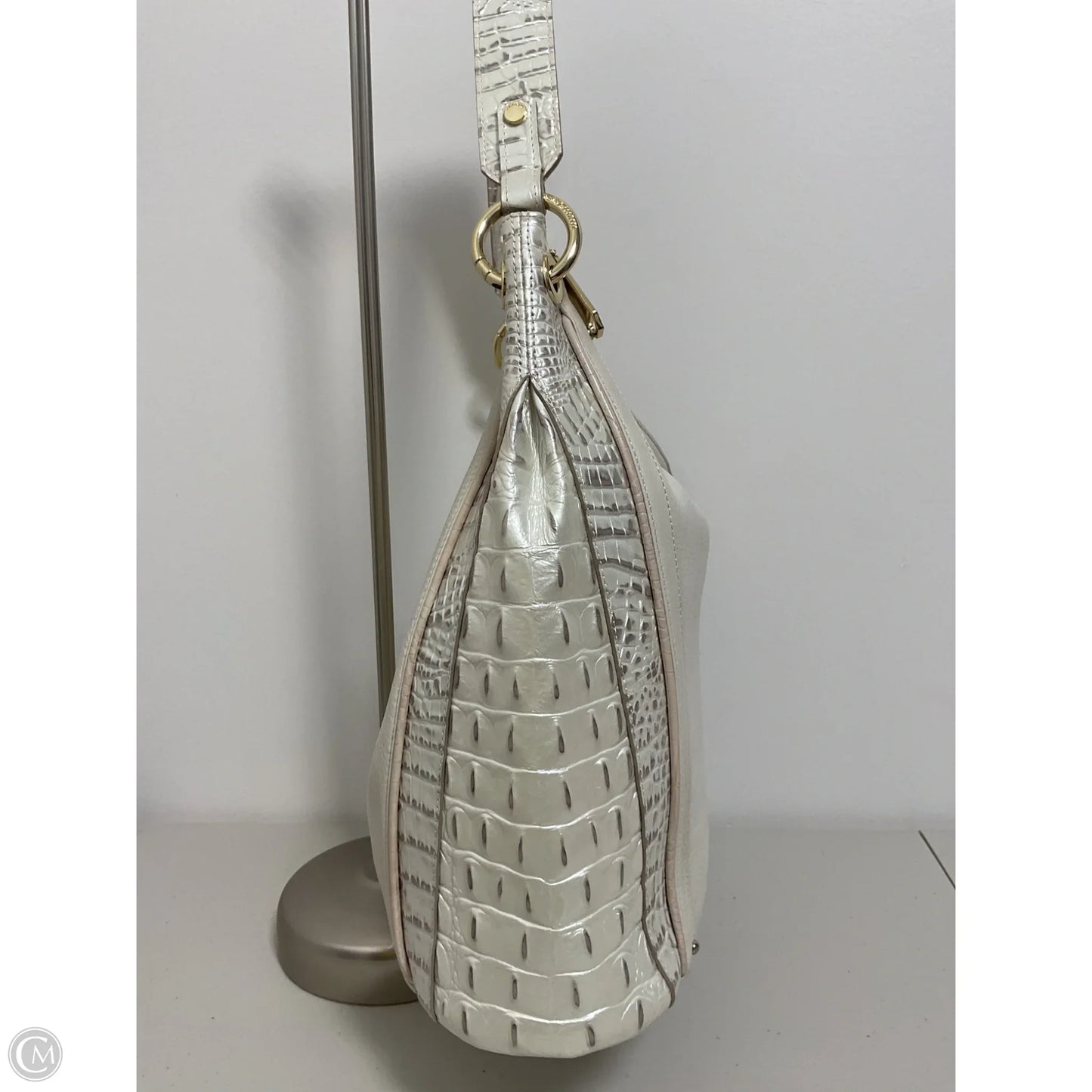 Handbag Designer By Brahmin, Size: Large