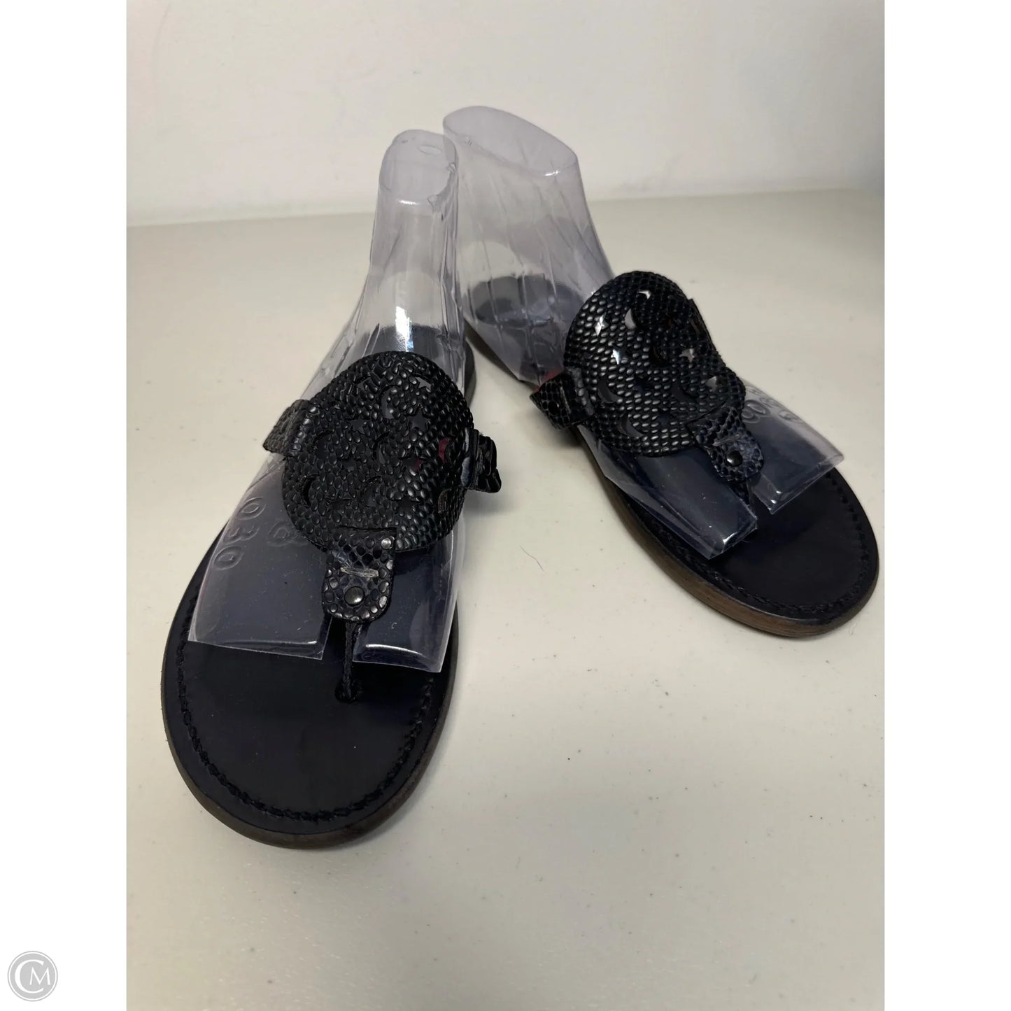 Sandals Flats By Freebird In Black, Size: 10
