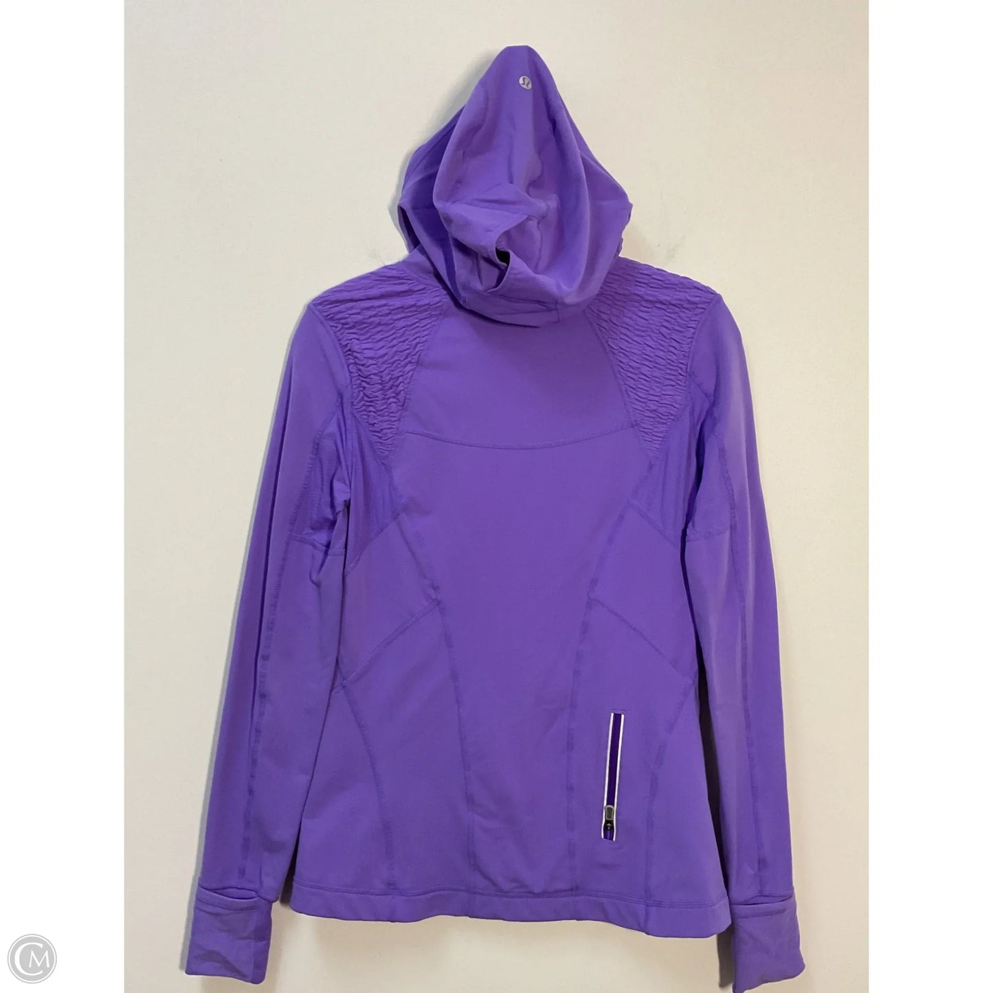 Athletic Jacket By Lululemon In Purple, Size: 6
