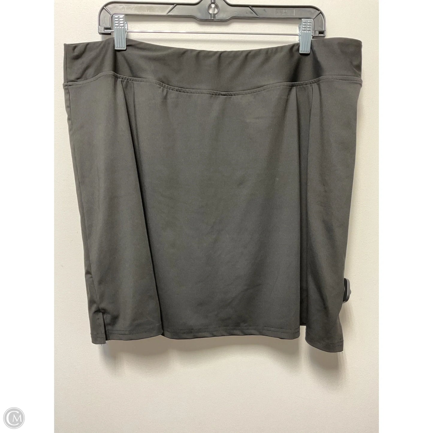 Athletic Skort By Clothes Mentor In Black, Size: 3x