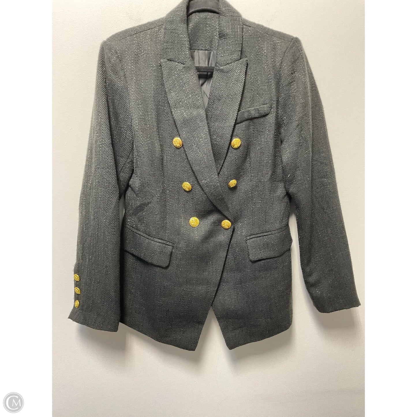 Blazer By Cme In Black & Gold, Size: M