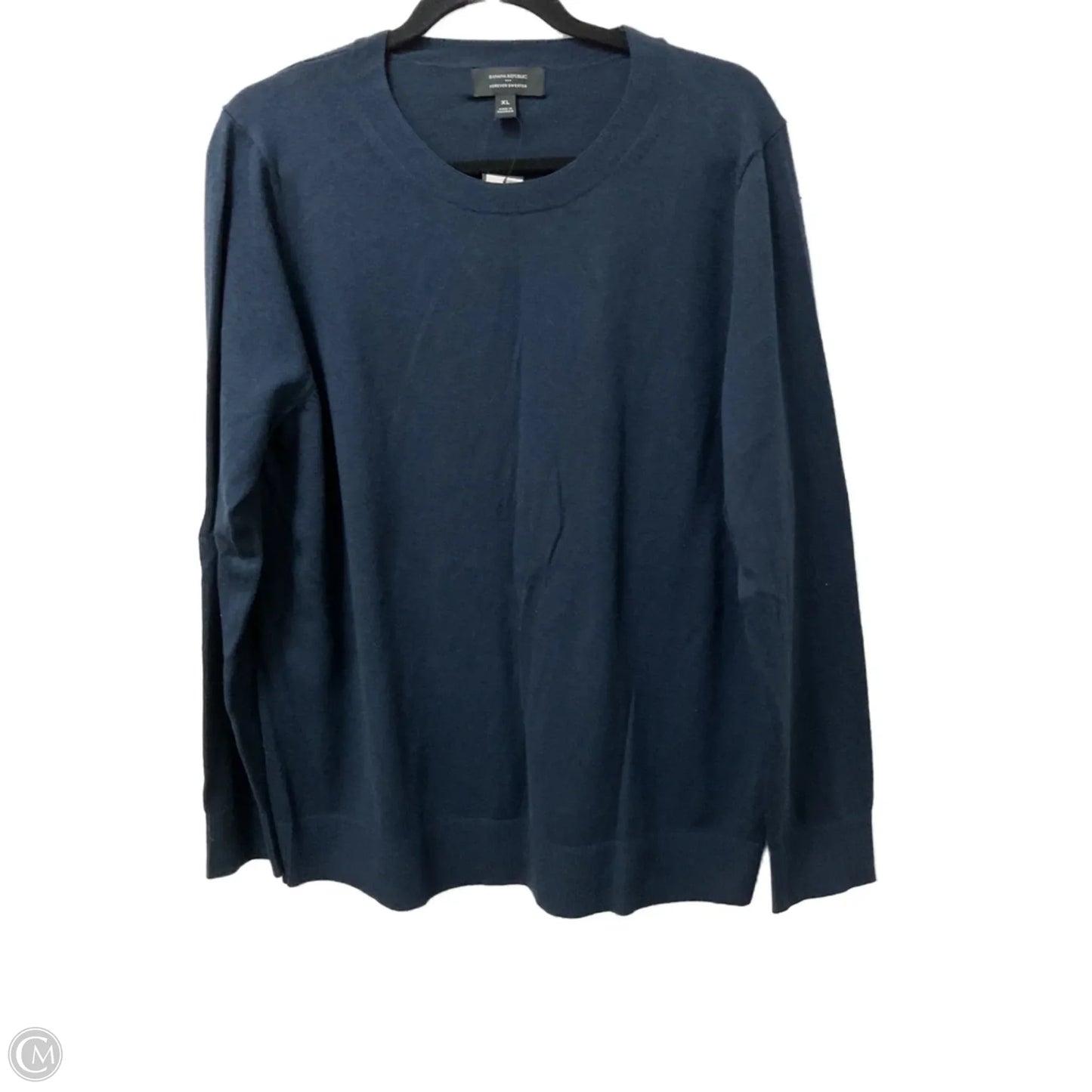 Sweater By Banana Republic In Navy, Size: Xl