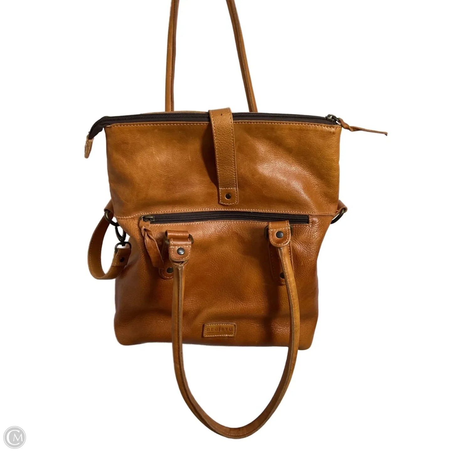 Handbag Leather By Bed Stu, Size: Large
