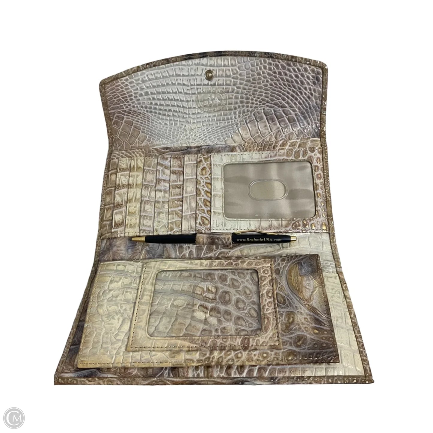 Wallet Designer By Brahmin, Size: Large