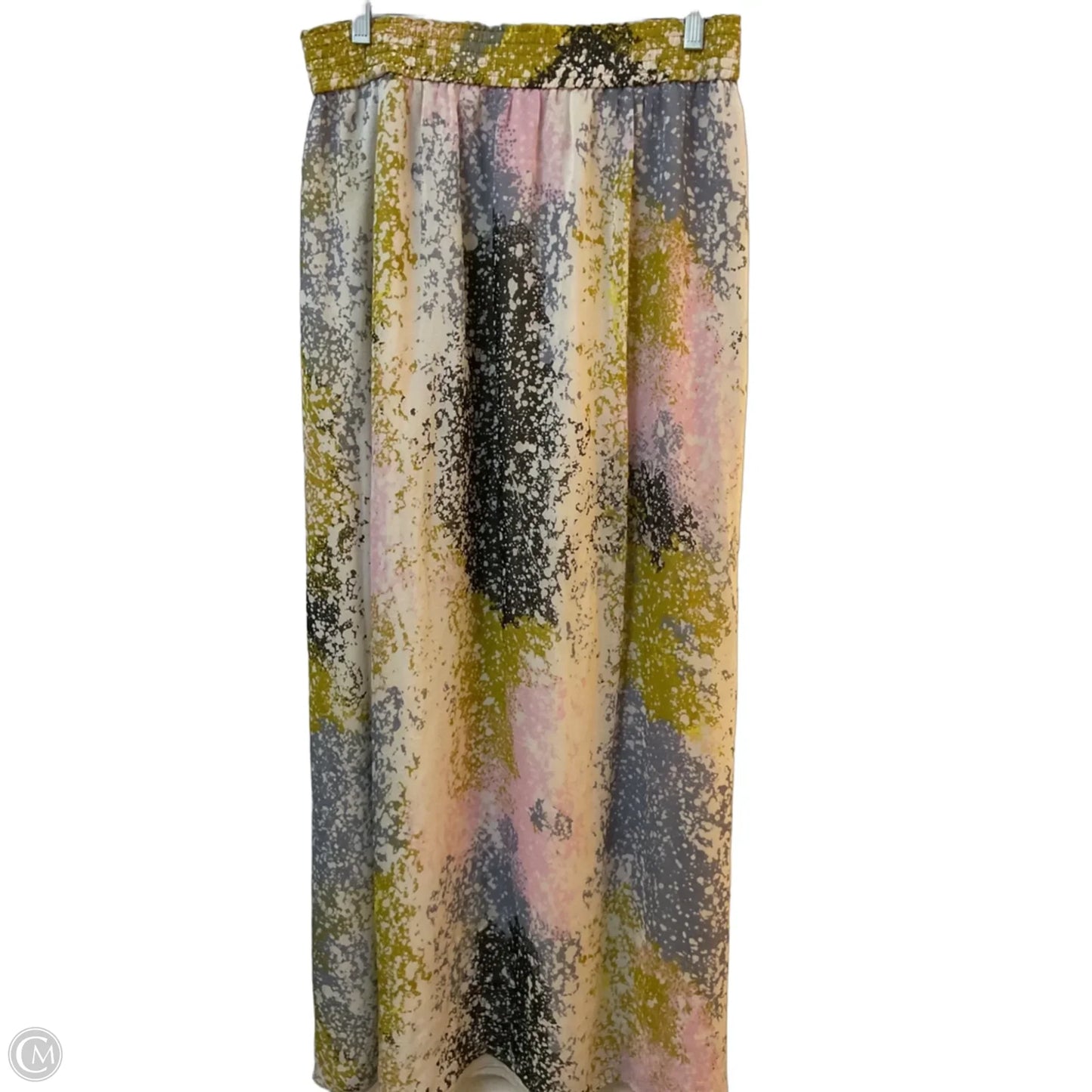 Skirt Designer By Diane Von Furstenberg In Gold & Pink, Size: M