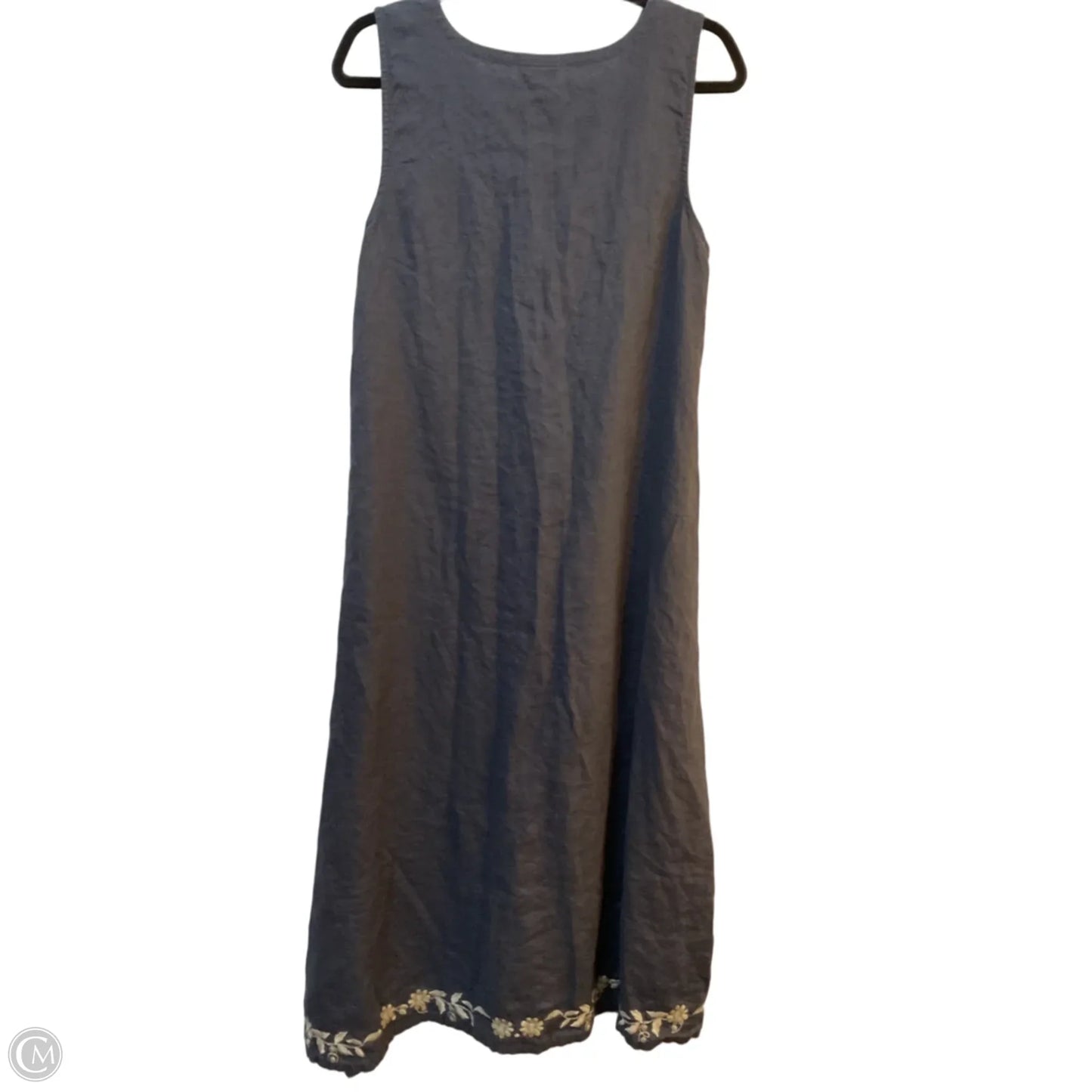 Dress Casual Maxi By Pure Jill In Blue & Cream, Size: M