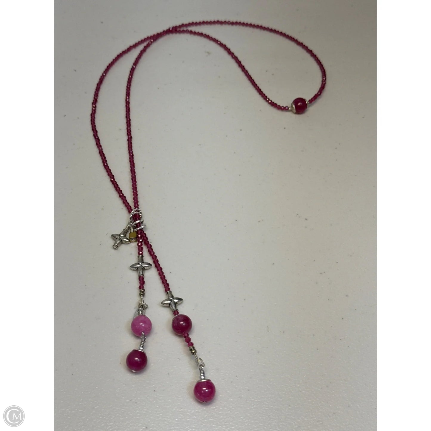 Necklace Lariat & Y-drop By Cmb