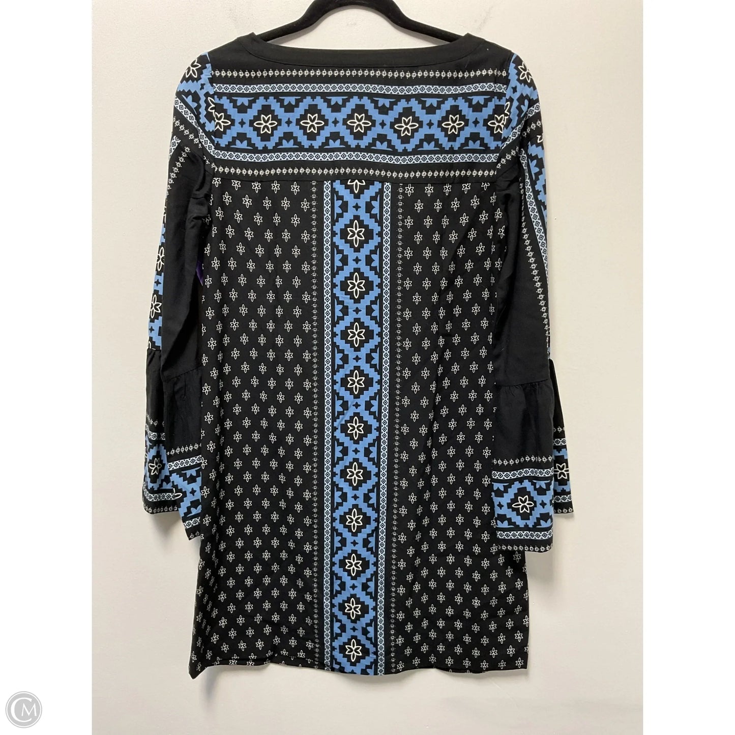 Dress Casual Midi By Loft In Black & White, Size: Xs