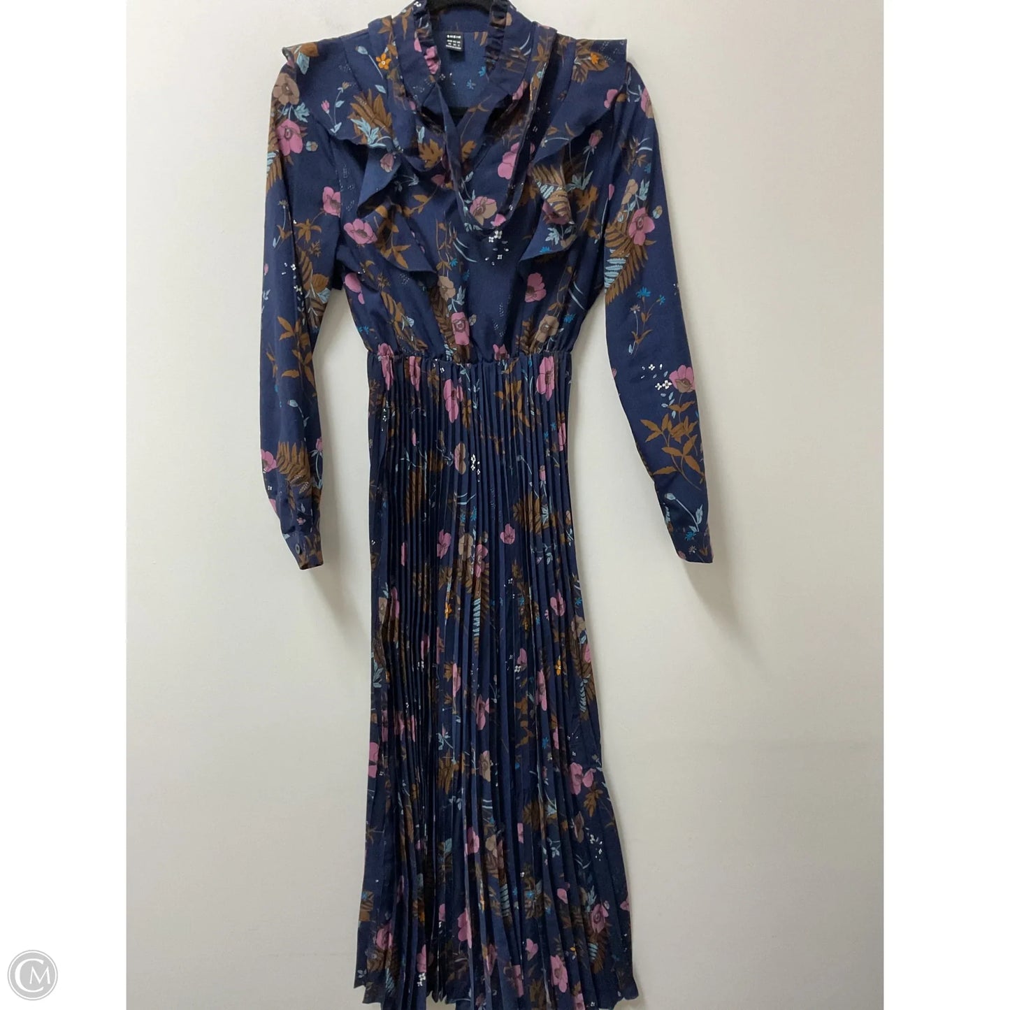 Dress Casual Maxi By Shein In Navy, Size: Xs