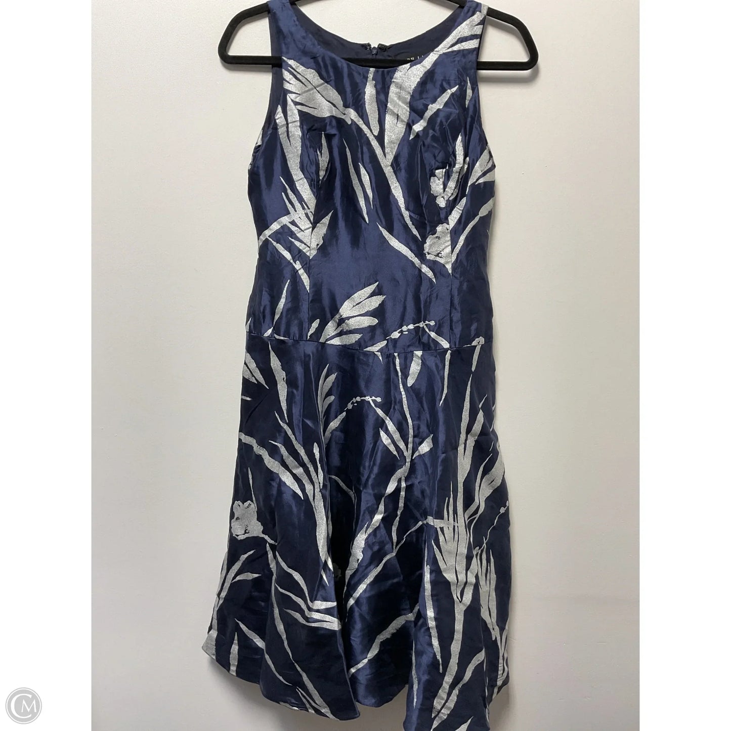 Dress Party Midi By Ralph Lauren In Navy, Size: S