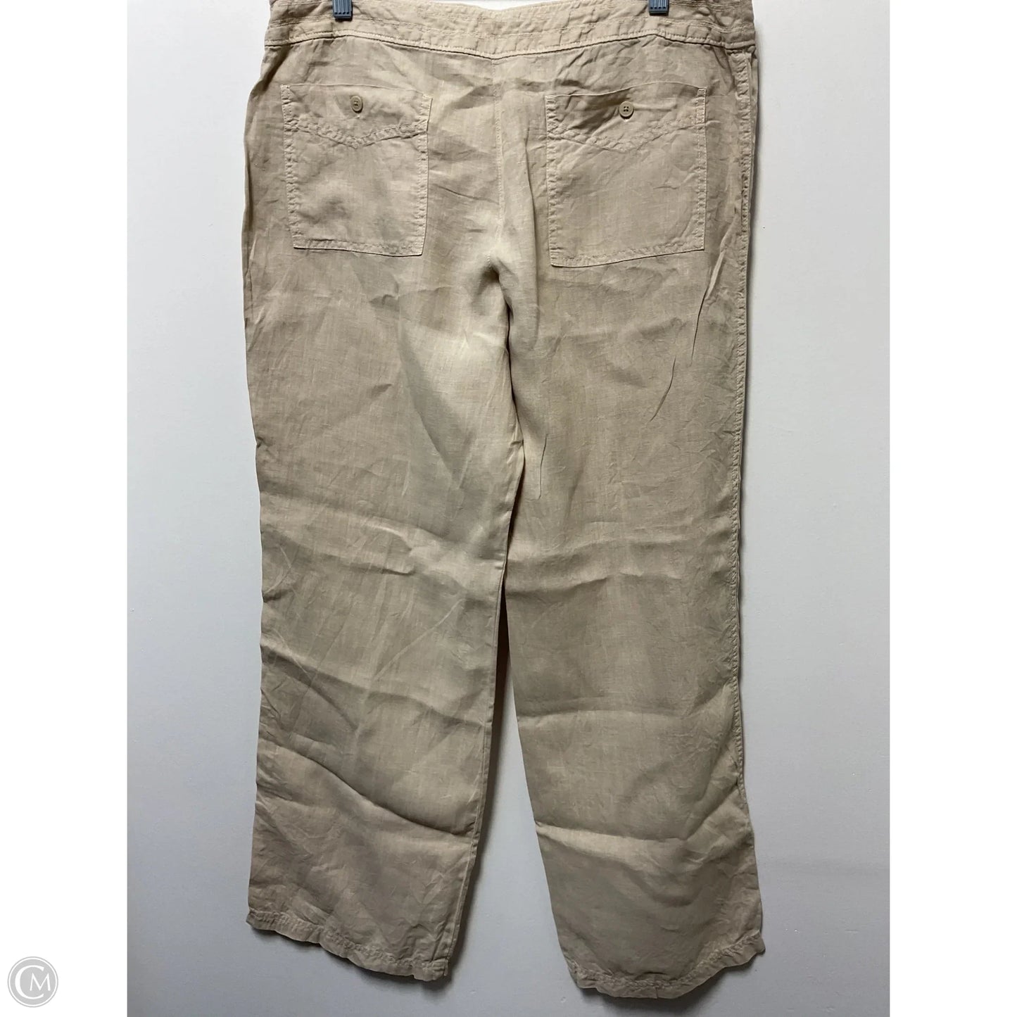 Pants Linen By Tommy Bahama In Beige, Size: 14