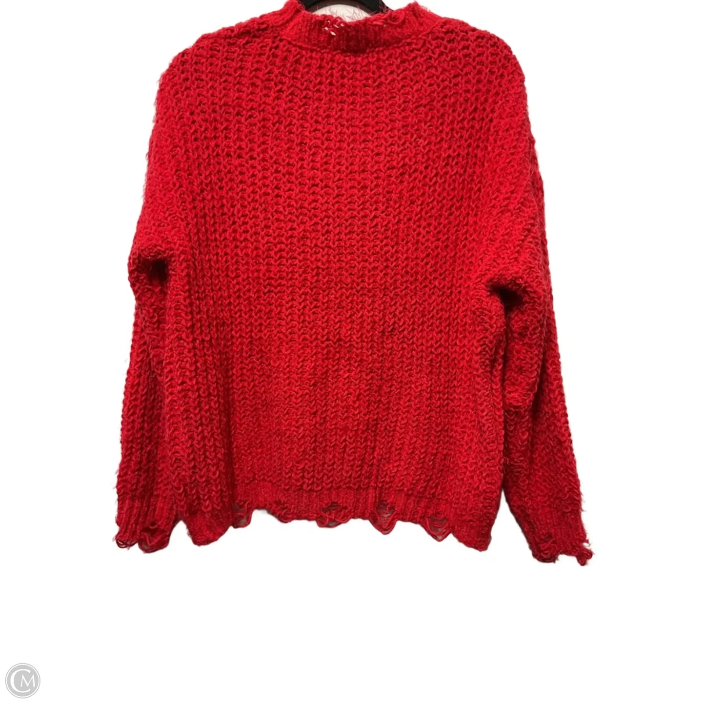 Sweater By Cmc In Red, Size: L