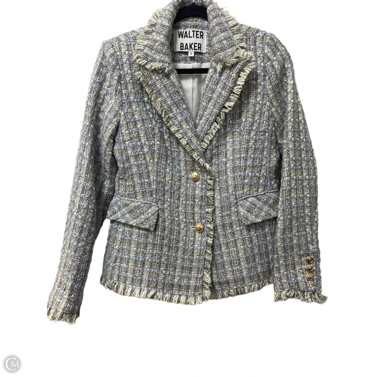 Blazer By Walter Baker In Blue & White, Size: S