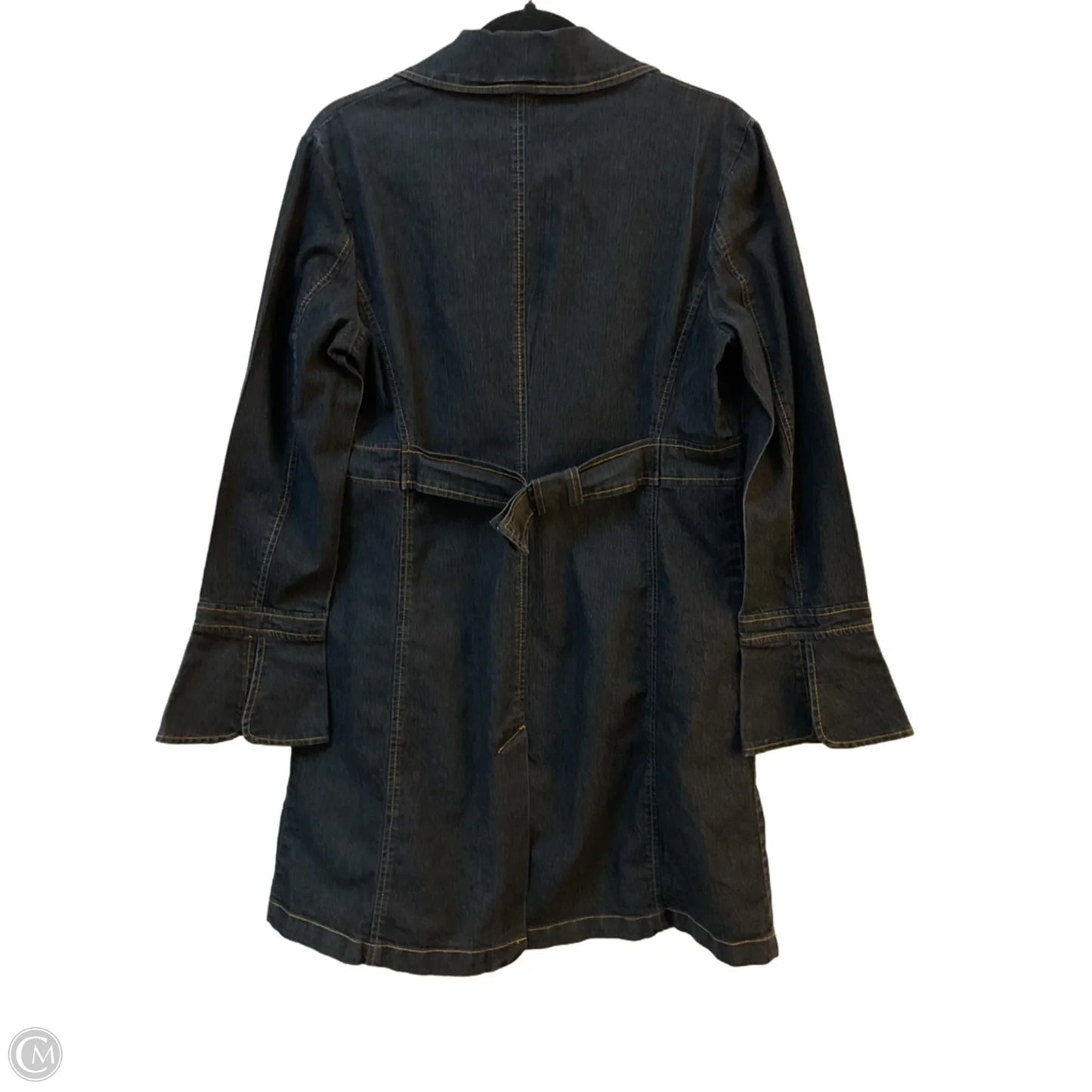 Jacket Denim By Bisou Bisou In Blue Denim, Size: M
