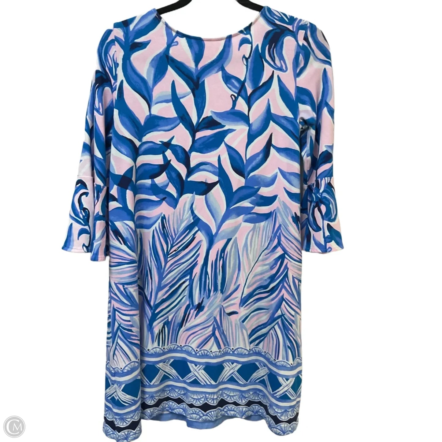 Dress Designer By Lilly Pulitzer In Blue & White, Size: S