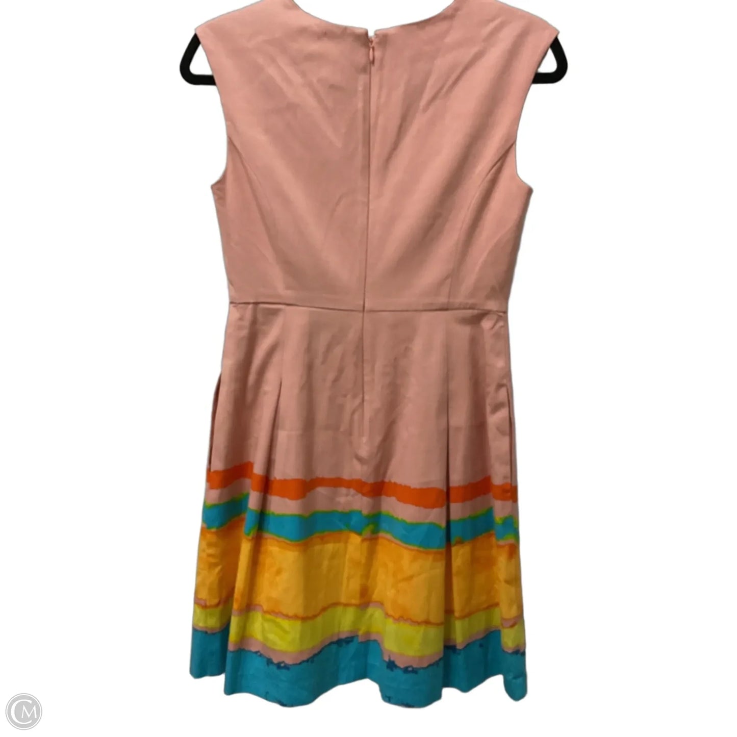 Dress Casual Midi By Anthropologie In Peach, Size: Xsp