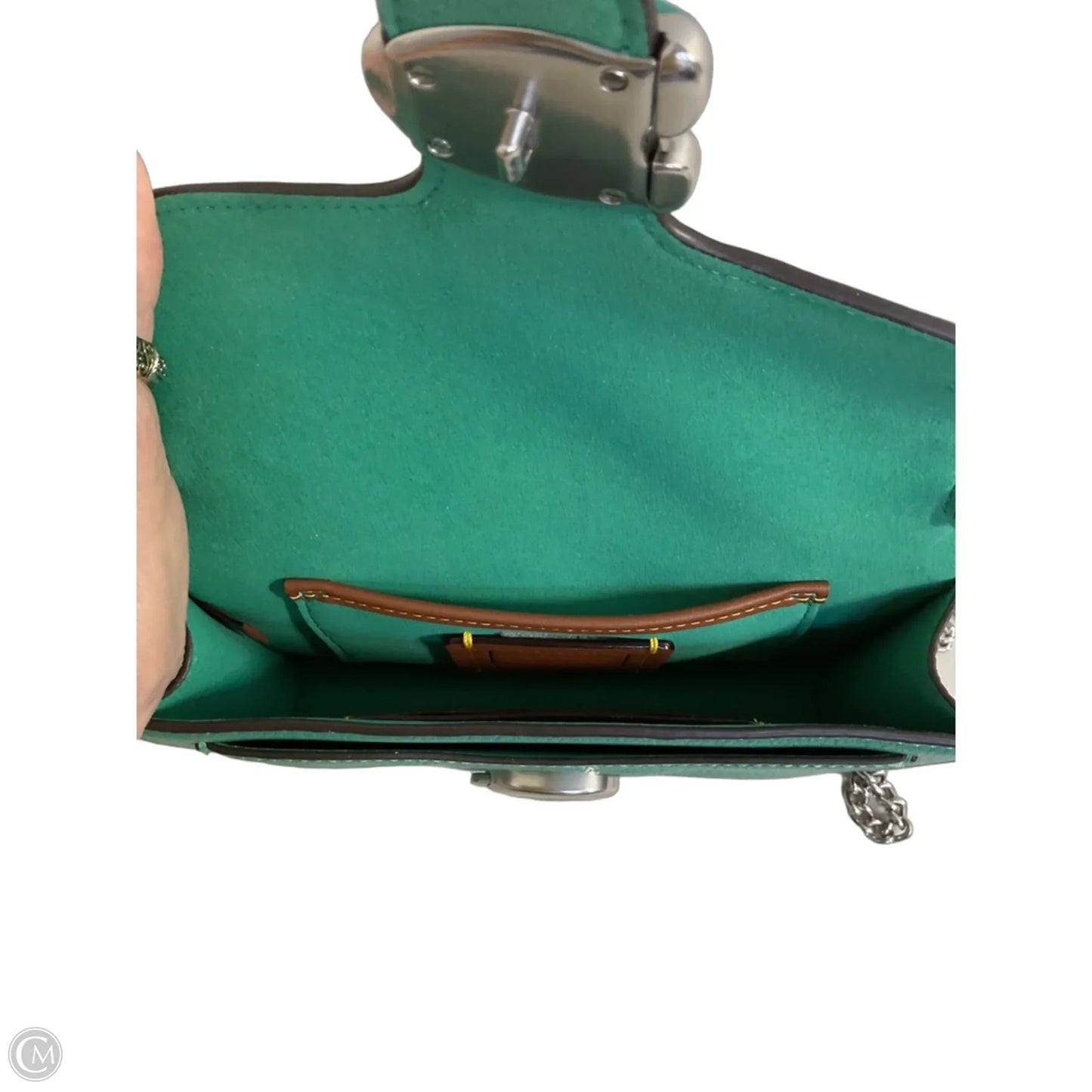 Crossbody Designer By Coach, Size: Small